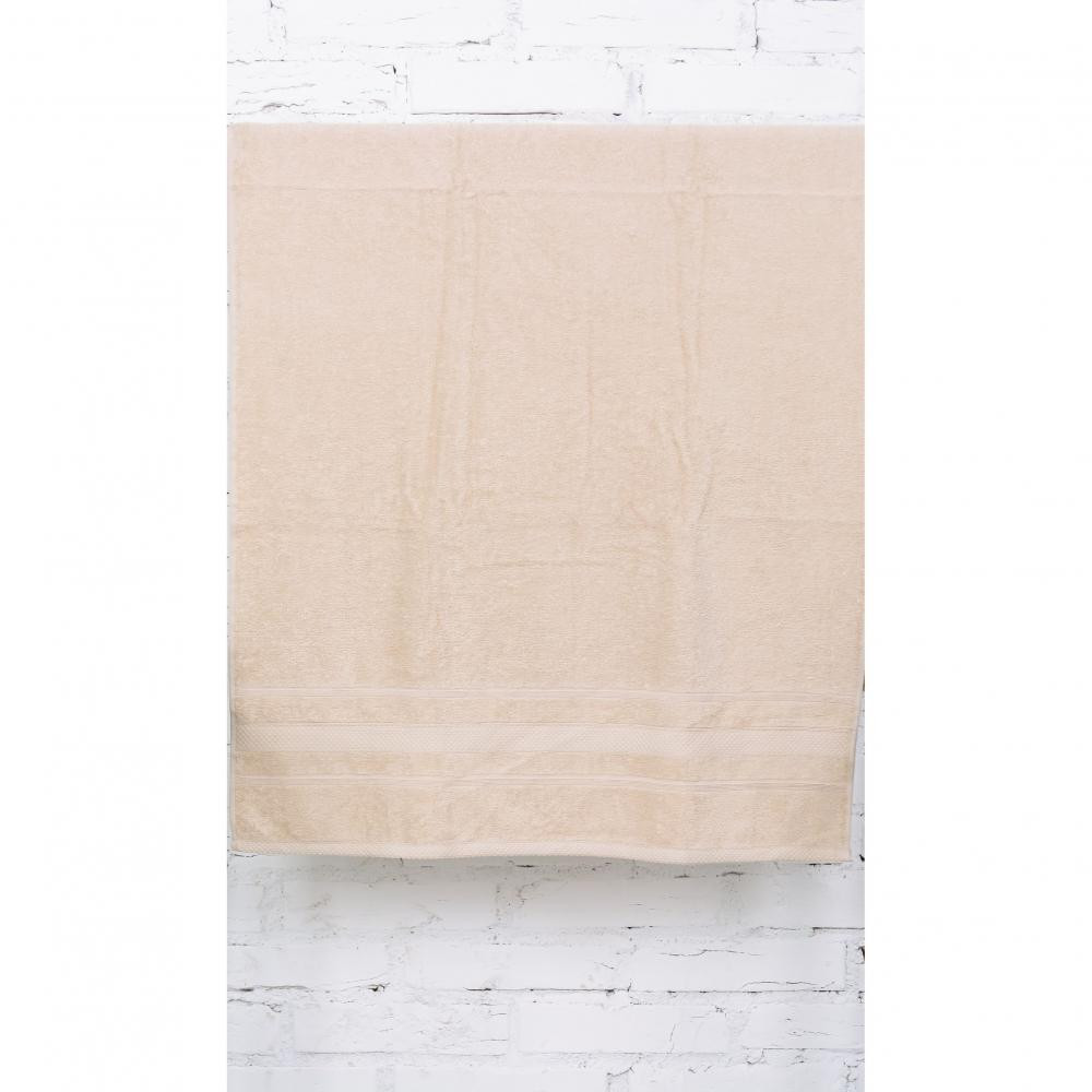 MirSon Банное полотенце  №5014 SoftNess Beige 100x150 см (2200003181326) - зображення 1