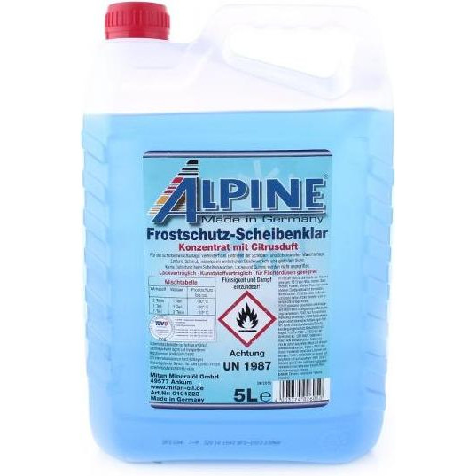 Alpine Oil Alpine Frostschutz Scheibenklar 5л - зображення 1