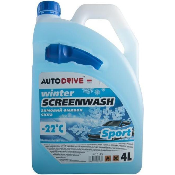  AUTO DRIVE Winter Screenwash -22 °C Sport AD0123 - зображення 1