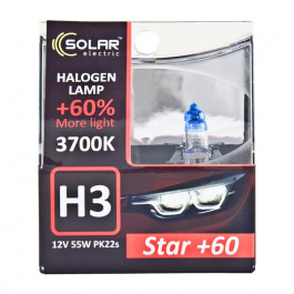   Solar Star H3 12V 55W 3700K 1233S2 2 шт.