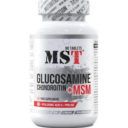 MST Nutrition Glucosamin+Chondroitine+MSM 90 tabs - зображення 1