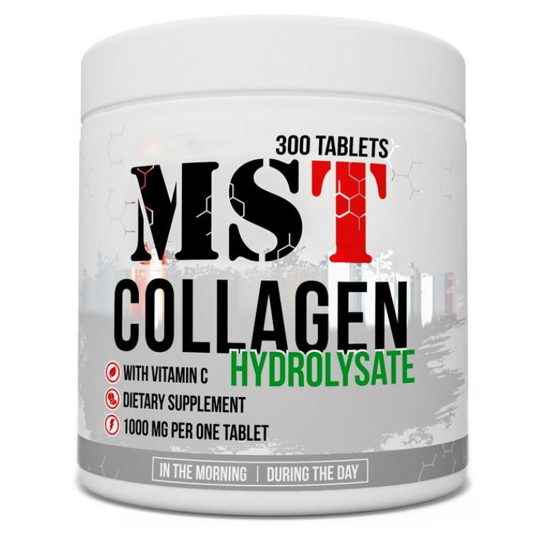 MST Nutrition Collagen hydrolysate 300 таб - зображення 1