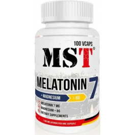   MST Nutrition Melatonin 7 + Magnesium + B6 100 caps