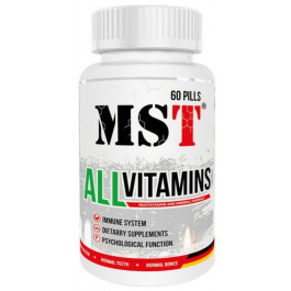   MST Nutrition All Vitamins 60 pills