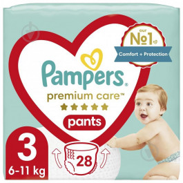   Pampers Premium Care Midi 3 28 шт