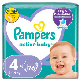   Pampers Active Baby-Dry Maxi 4 (76 шт)