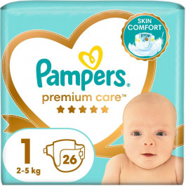   Pampers Premium Care 1 Newborn, 26 шт.