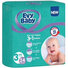   Evy Baby Midi, 24 шт