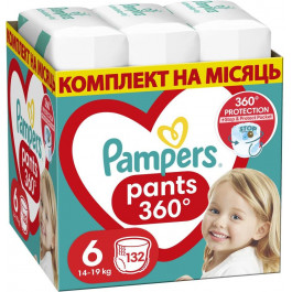   Pampers Pants Extra Large 6 132 шт