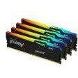 Kingston FURY 64 GB (4x16GB) DDR5 5600 MHz Beast Black RGB (KF556C40BBAK4-64) - зображення 1