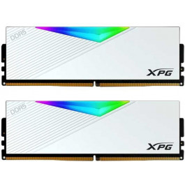   ADATA 64 GB (2x32GB) DDR5 6400 MHz XPG Lancer RGB White (AX5U6400C3232G-DCLARWH)