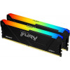 Kingston FURY 32 GB (2x16GB) DDR4 3200 MHz Beast RGB Black (KF432C16BB2AK2/32) - зображення 7