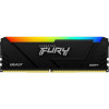 Kingston FURY 32 GB (2x16GB) DDR4 3200 MHz Beast RGB Black (KF432C16BB2AK2/32) - зображення 8