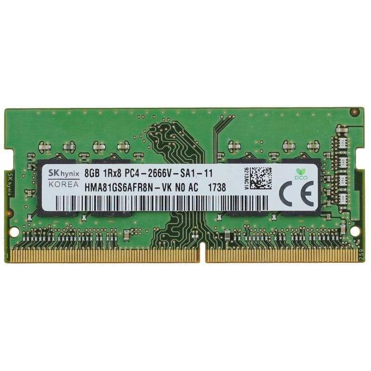 SK hynix 8 GB SO-DIMM DDR4 2666 MHz (HMA81GS6AFR8N-VK) - зображення 1