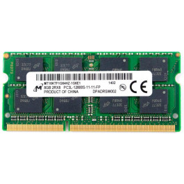   Micron 8 GB SO-DIMM DDR3L 1600 MHz (MT16KTF1G64HZ-1G6E1)