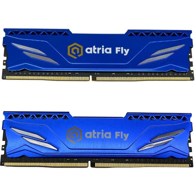 ATRIA 32 GB (2x16GB) DDR4 3600 MHz Fly Blue (UAT43600CL18BLK2/32) - зображення 1