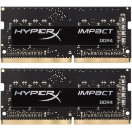   HyperX 32 GB (2x16GB) SO-DIMM DDR4 2666 MHz Impact (HX426S15IB2K2/32)