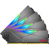 ADATA 32 GB (4x8GB) DDR4 3600 MHz XPG Spectrix D50 RGB Tungsten Gray (AX4U36008G18I-QCTG50) - зображення 3