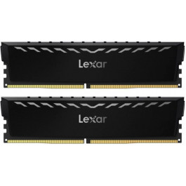   Lexar 16 GB (2x8GB) DDR4 3600 MHz Thor Black (LD4U08G36C18LG-RGD)