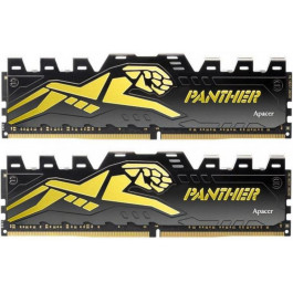   Apacer 16 GB (2x8GB) DDR4 3200 MHz Panther  (AH4U16G32C28Y7GAA-2)