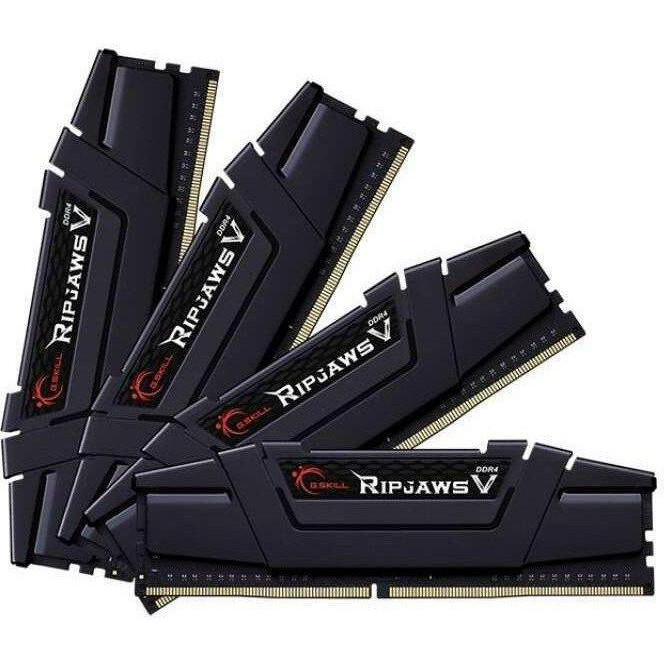 G.Skill 32 GB (4x8GB) DDR4 3600 MHz Ripjaws V (F4-3600C16Q-32GVKC) - зображення 1