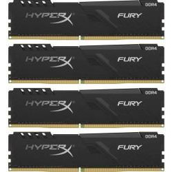   HyperX 64 GB (4x16GB) DDR4 3200 MHz Fury Black (HX432C16FB3K4/64)