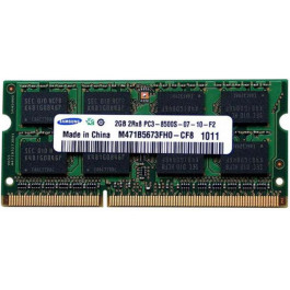   Samsung 2 GB SO-DIMM DDR3 1066 MHz (M471B5673EH1-CF8)