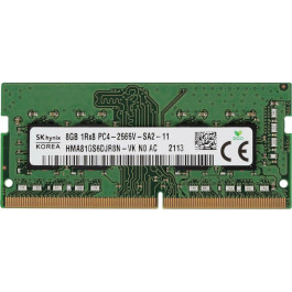   SK hynix 8 GB DDR4 2666 MHz (HMA81GS6DJR8N-VK)