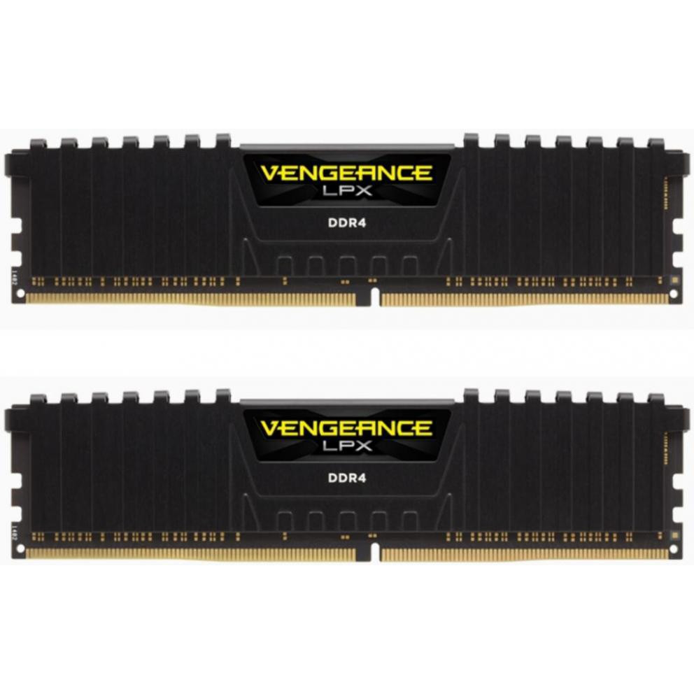 Corsair 16 GB (2x8GB) DDR4 4133 MHz Vengeance LPX Black (CMK16GX4M2K4133C19) - зображення 1