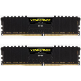   Corsair 16 GB (2x8GB) DDR4 4133 MHz Vengeance LPX Black (CMK16GX4M2K4133C19)