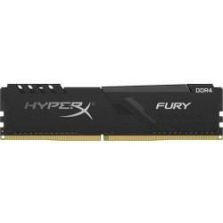 HyperX 4 GB DDR4 2400 MHz Fury Black (HX424C15FB3/4) - зображення 1