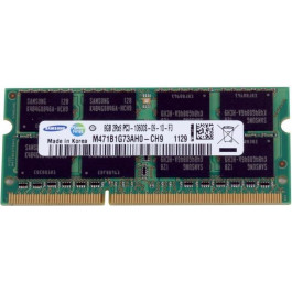   Samsung 8 GB SO-DIMM DDR3 1333 MHz (M471B1G73AH0-CH9)