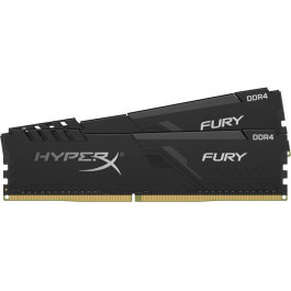   HyperX 64 GB (2x32GB) DDR4 2666 MHz Fury Black (HX426C16FB3K2/64)