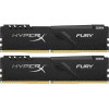 HyperX 16 GB (2x8GB) DDR4 2400 MHz Fury Black (HX424C15FB3K2/16) - зображення 1