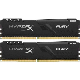   HyperX 16 GB (2x8GB) DDR4 2400 MHz Fury Black (HX424C15FB3K2/16)