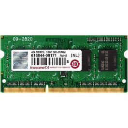   Transcend 4 GB SO-DIMM DDR3L 1600 MHz (TS512MSK64W6N)