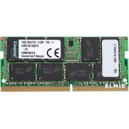   Kingston 16 GB SO-DIMM DDR4 2133 MHz (KVR21SE15D8/16)