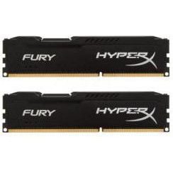   HyperX 16 GB (2x8GB) DDR4 3200 MHz Fury Black (HX432C18FB2K2/16)