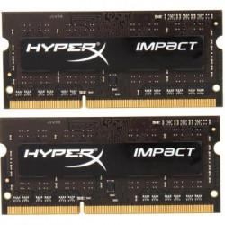   HyperX 8 GB (2x4GB) SO-DIMM DDR3L 1866 MHz Impact (HX318LS11IBK2/8)