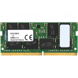   Kingston 16 GB SO-DIMM DDR4 2133 MHz (KCP421SD8/16)