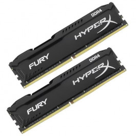   HyperX 16 GB (2x8GB) DDR4 2933 MHz Fury Black (HX429C17FB2K2/16)