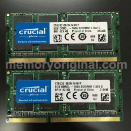   Crucial 8 GB SO-DIMM DDR3L 1866 MHz (CT8G3S186DM)