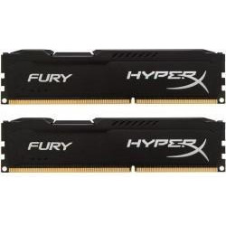   HyperX 8 GB (2x4GB) DDR3 1866 MHz FURY (HX318C10FBK2/8)