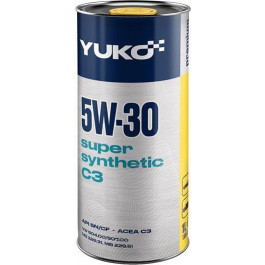   Yuko SUPER SYNTHETIC С3 5W-30 1л