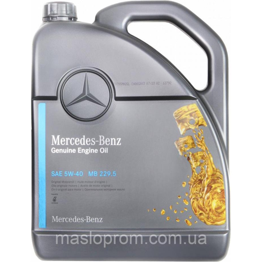 Mercedes-Benz MB 229.5 5W-40 5л - зображення 1