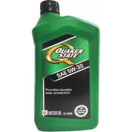   Quaker State 5W-30 Conventional Synthetic Blend Motor Oil 550 035 180 0.946л