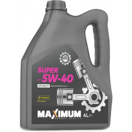    MAXIMUM Super 5W-40 SN/CF 4л