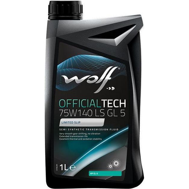 Wolf Oil OfficialTech LS GL 5 75W-140 1л - зображення 1