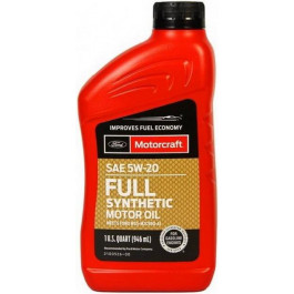   Ford Motorcraft Full Synthetic 5W-20 0.946 XO5W-20Q1FS