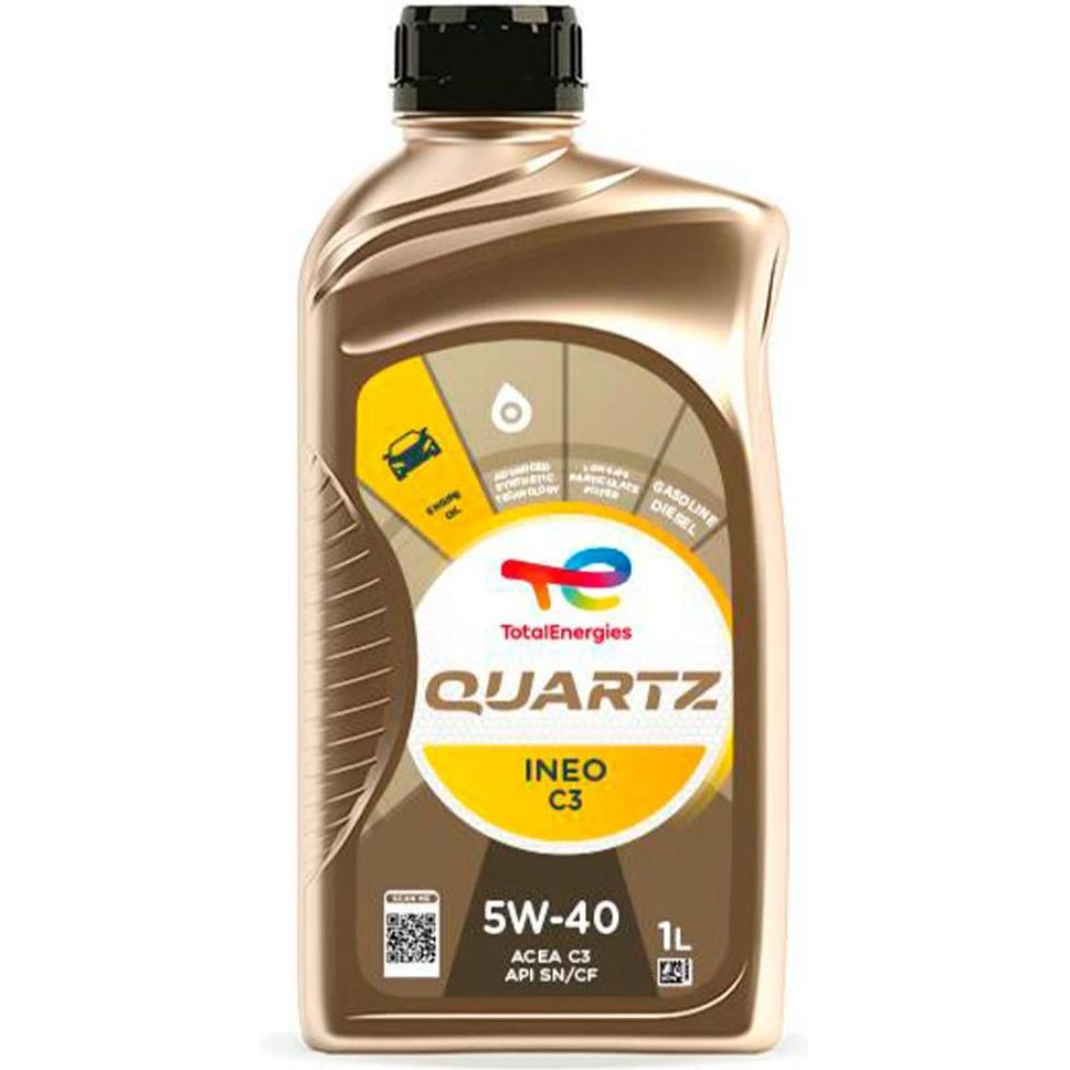 Total QUARTZ INEO C3 5W-40 1л - зображення 1